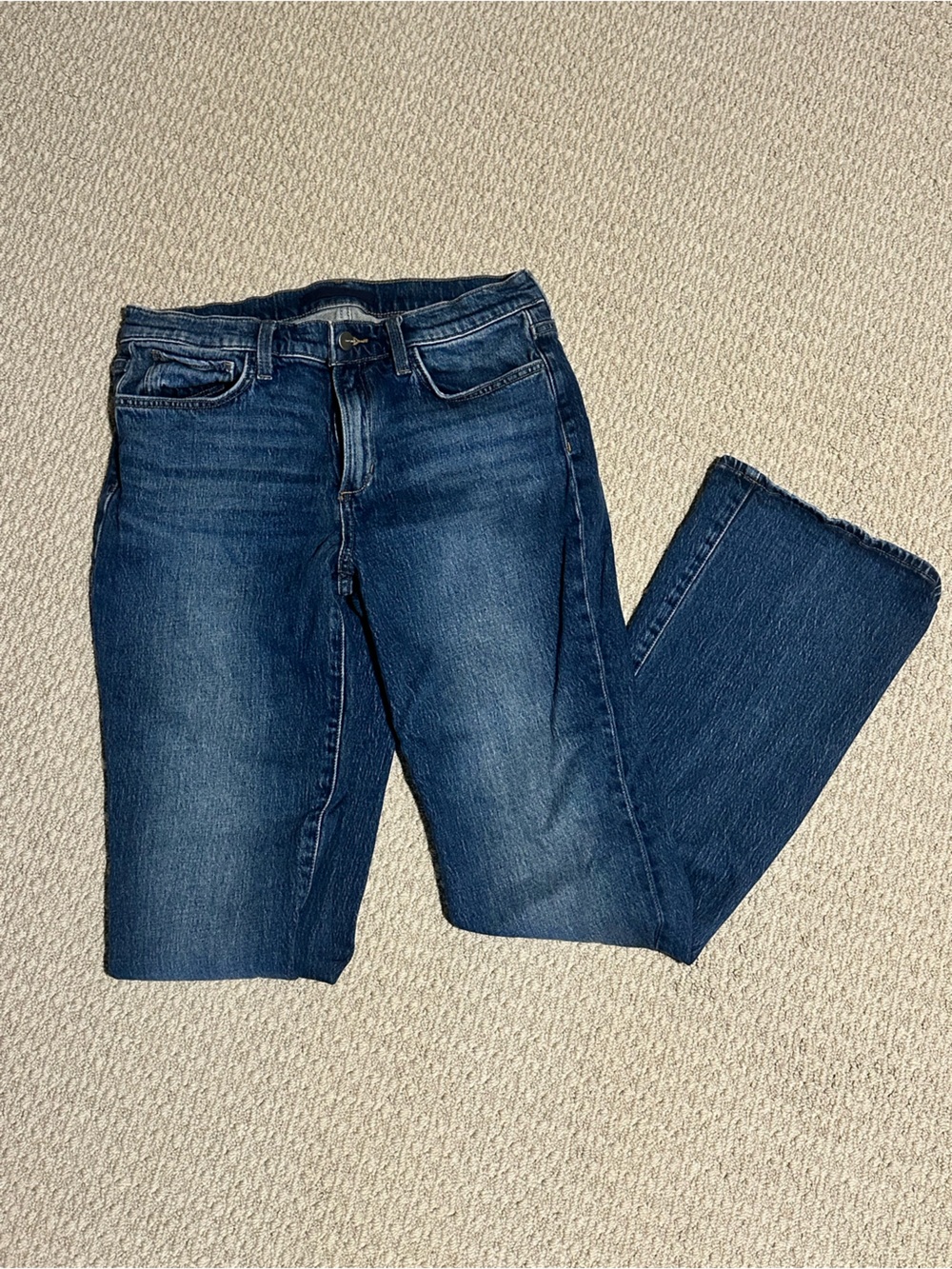 Joe's Jeans Straight Leg Dark Blue Denim size 30